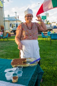 Julie Nicolletti had here awesome Tiramisu  for Italy